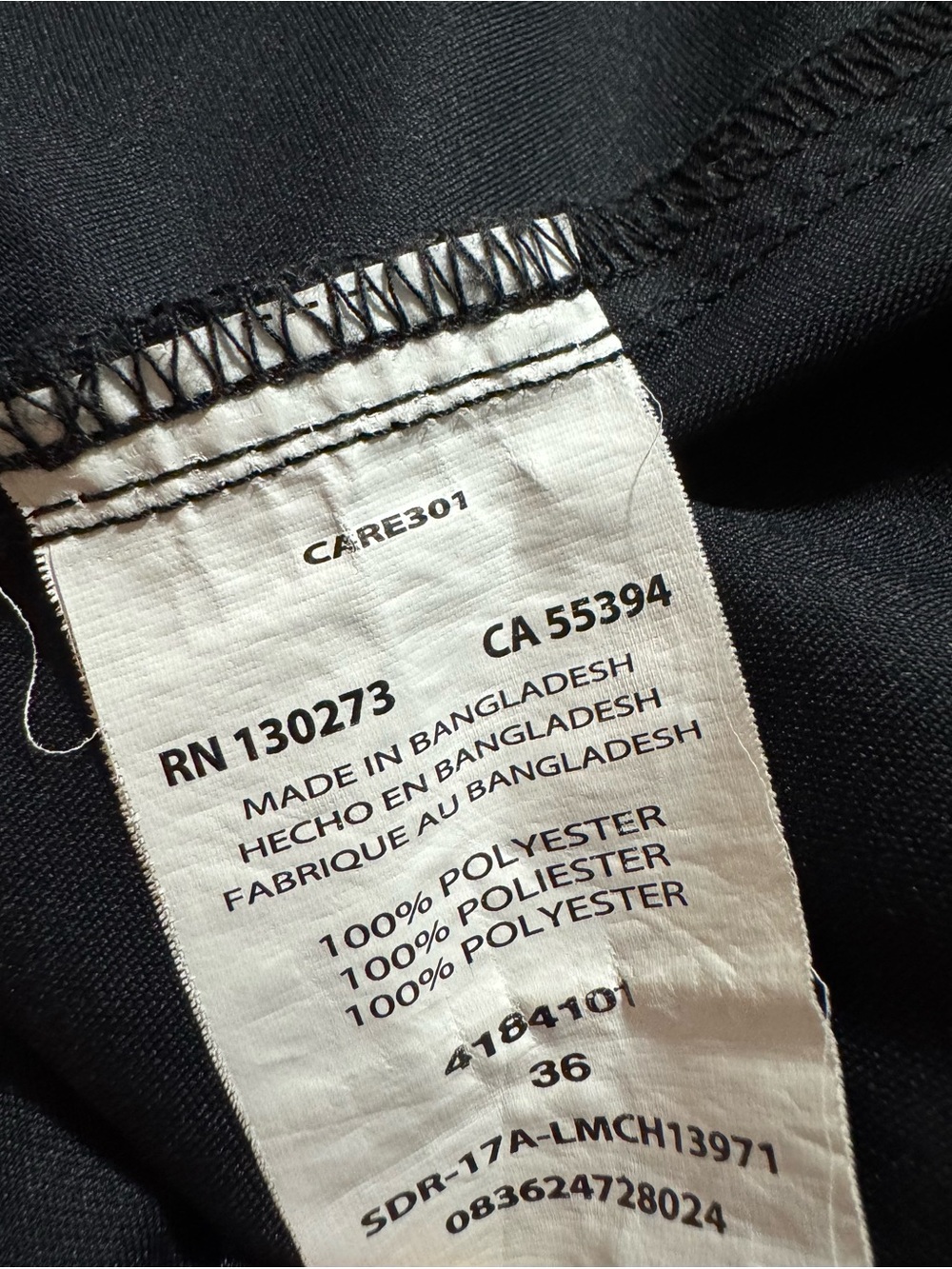 Lee Cooltex Sport Men's Shirts Black Size 36 - Picture 6 of 7